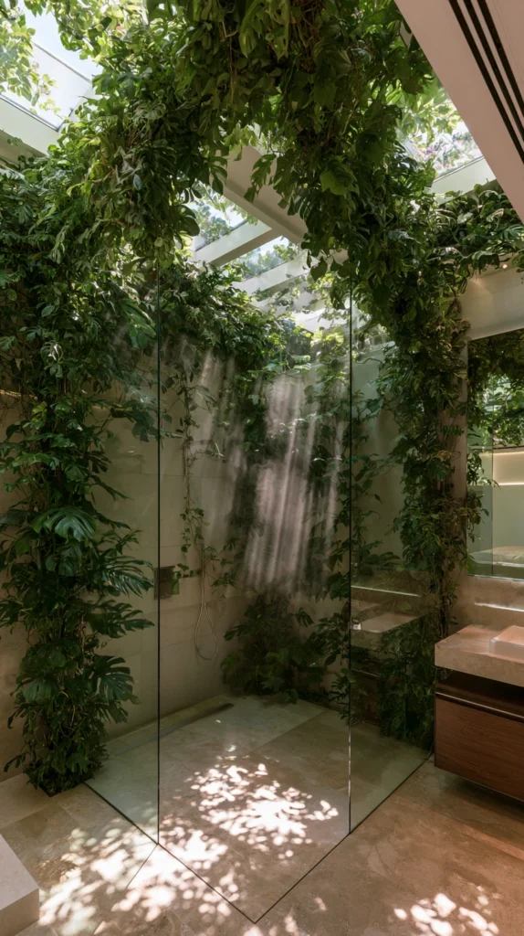 15 Indoor Jungle Bathroom Ideas That Feel Like a Rainforest Retreat 2 rs 1 1