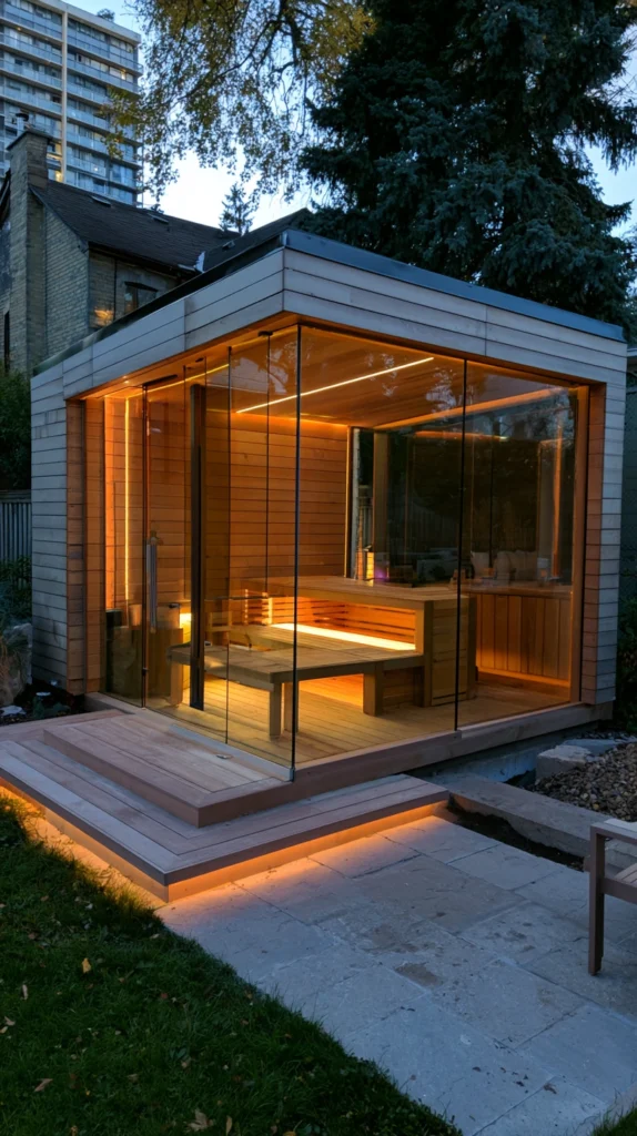 13 Fire and Ice Backyard Wellness Ideas With Sauna and Cold Tub 2 rs 1