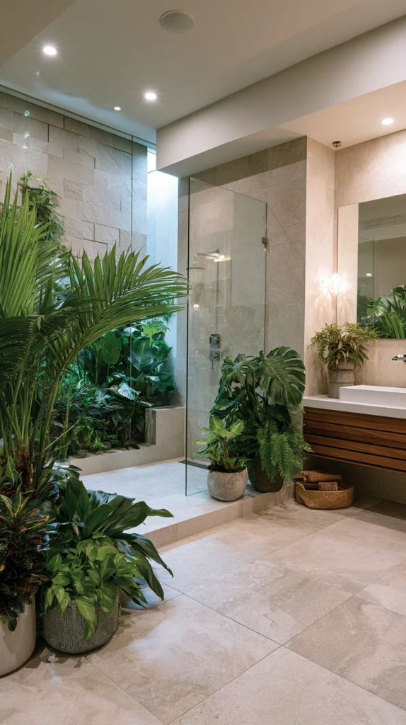 15 Indoor Jungle Bathroom Ideas That Feel Like a Rainforest Retreat 11 rs 10 1