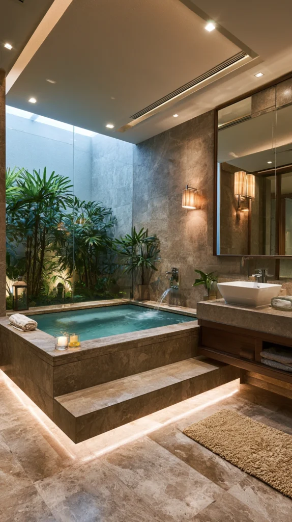 15 Indoor Jungle Bathroom Ideas That Feel Like a Rainforest Retreat 12 rs 11 1