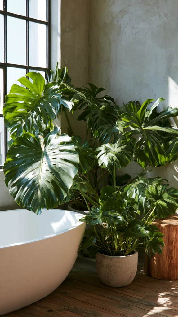 15 Indoor Jungle Bathroom Ideas That Feel Like a Rainforest Retreat 4 rs 3 1
