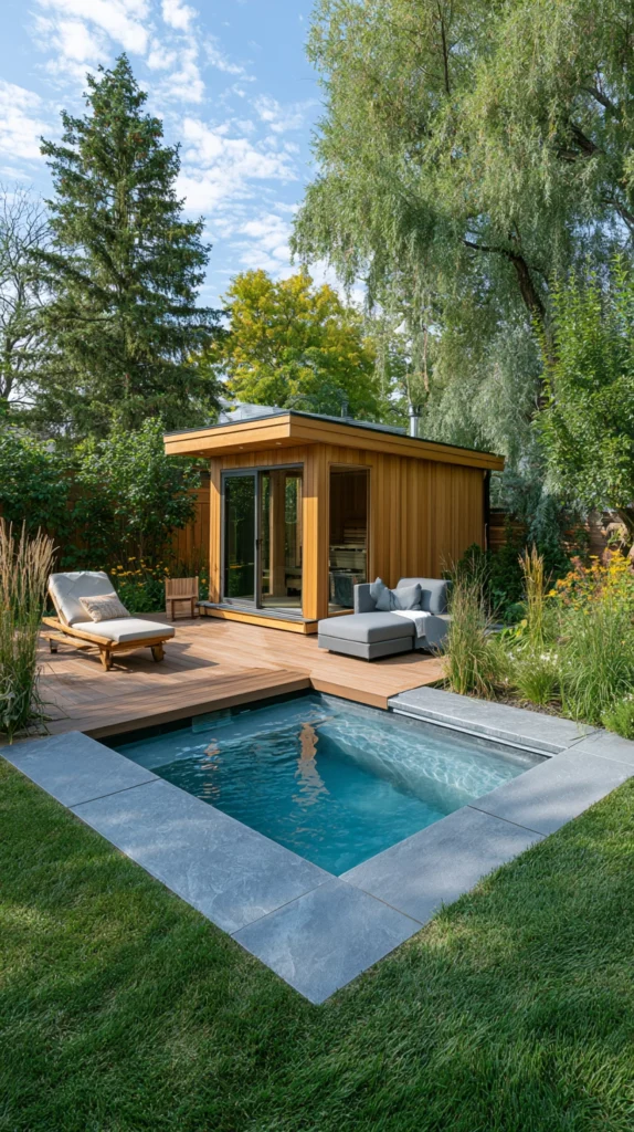 13 Fire and Ice Backyard Wellness Ideas With Sauna and Cold Tub 5 rs 4