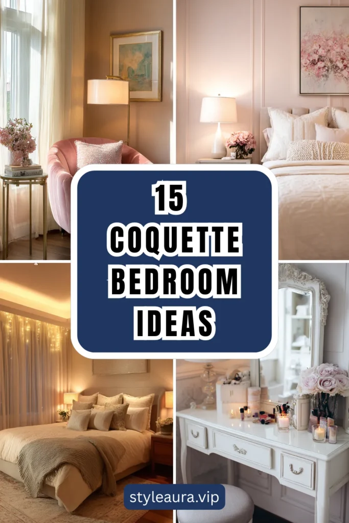 15 Coquette Bedroom Ideas for a Feminine Aesthetic 1 style 17