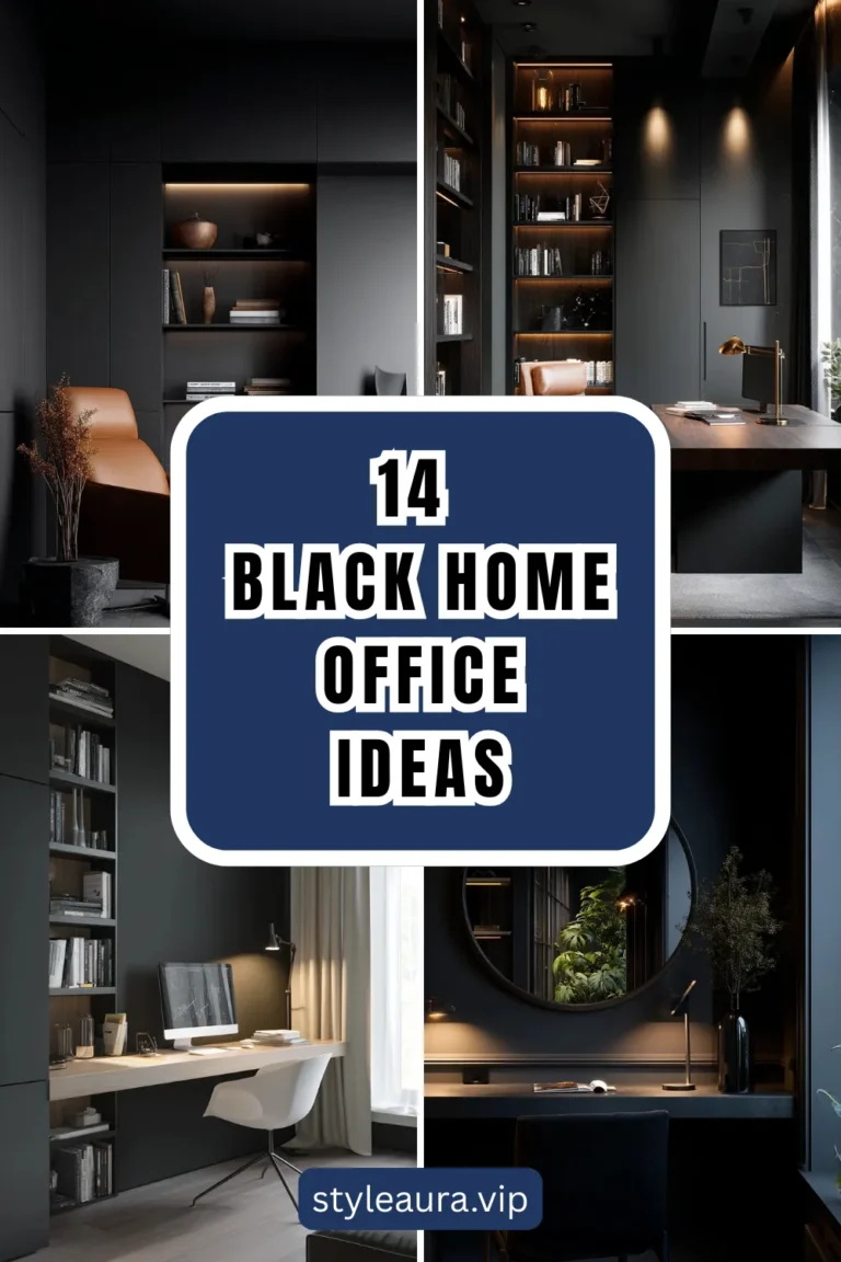 14 Black Home Office Ideas for a Sleek Professional Look 19 14 Black Home Office Ideas for a Sleek Professional Look