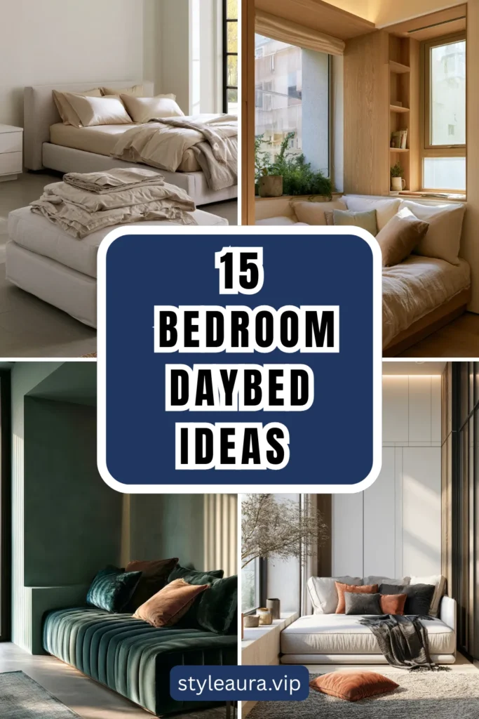15 Bedroom Daybed Ideas for a Stylish and Functional Look 1 style 28