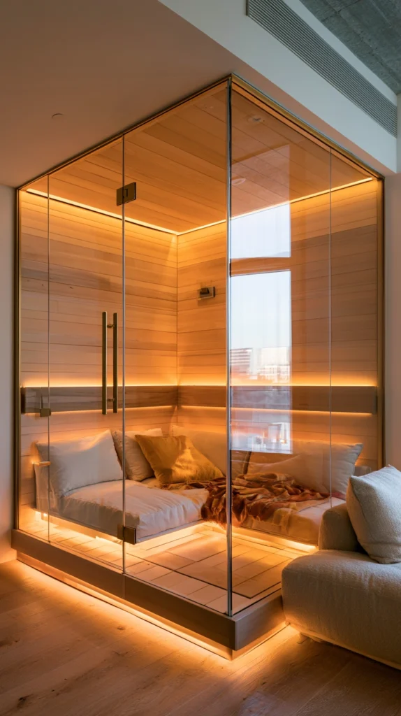 15 Infrared Sauna Room Ideas for a Home Wellness Space 10 te 9