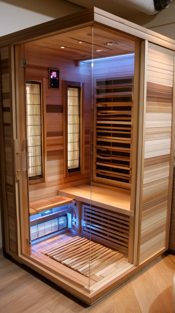 13 Indoor Sauna Ideas for Homes With Limited Space 5 tf 4