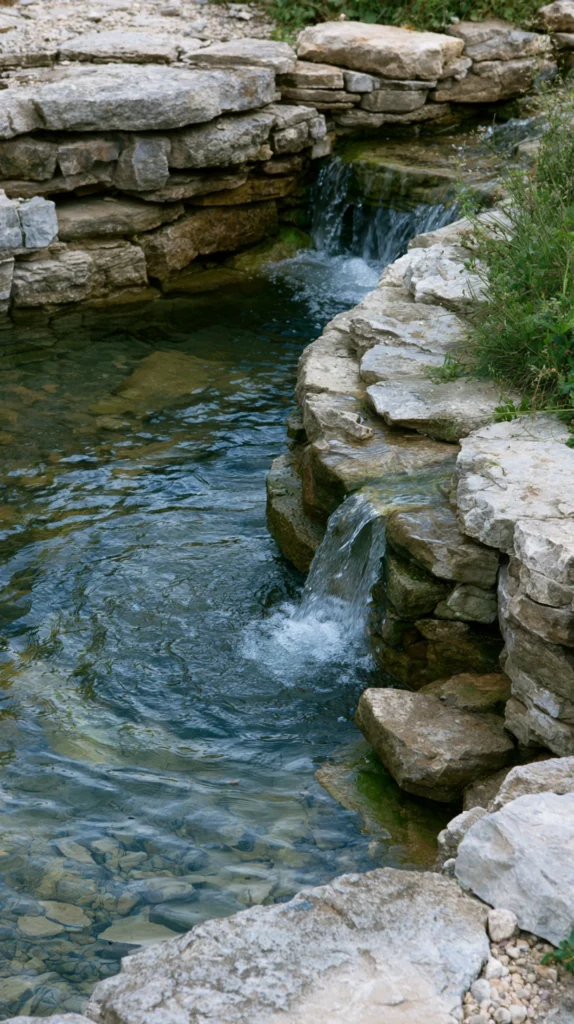 15 Backyard Waterfall Ideas That Turn Your Garden Into a Peaceful Retreat 10 tf 9 1
