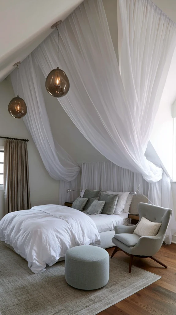 14 Small Attic Bedroom Ideas to Maximize Space and Comfort 13 uy 12