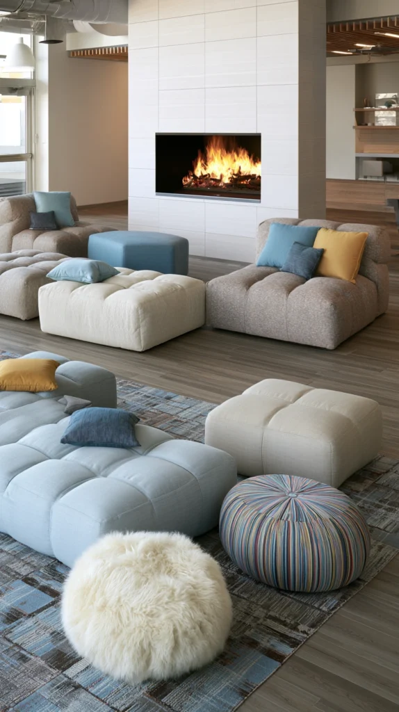 13 Outdoor Fireplace Seating Arrangement Ideas for Cozy Evenings 8 ws 7 1