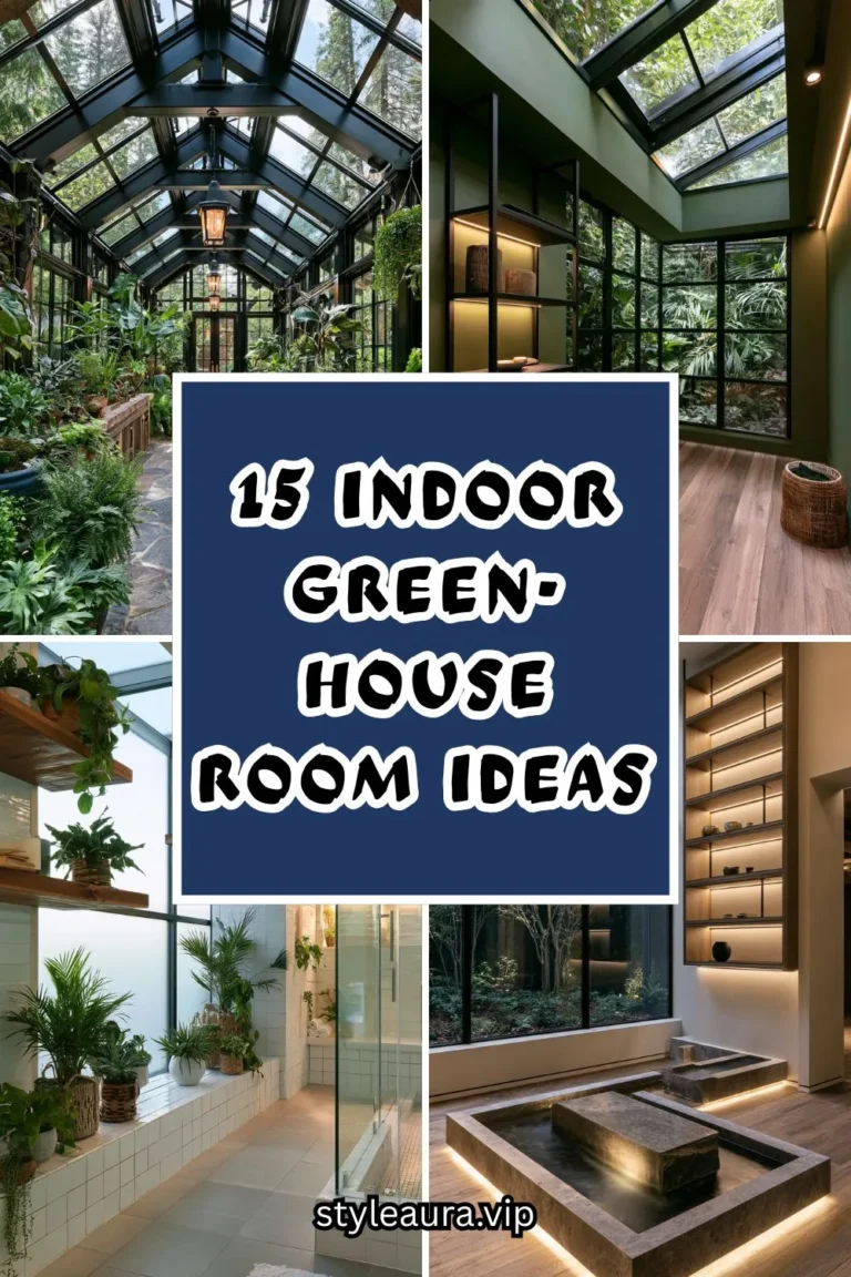 15 Indoor Greenhouse Room Ideas for Plant Lovers 21 15 Indoor Greenhouse Room Ideas for Plant Lovers