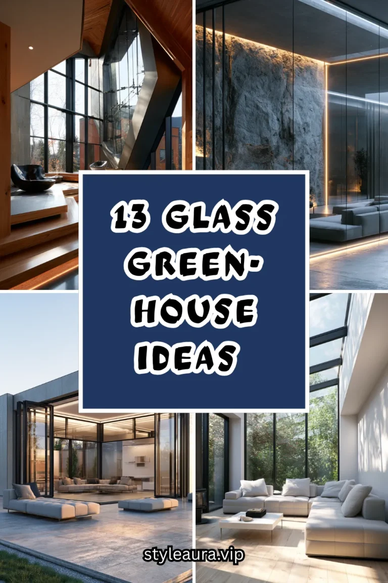 13 Glass Greenhouse Ideas That Double as a Living Room Extension