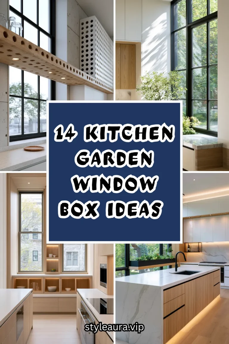 14 Kitchen Garden Window Box Ideas for Fresh Herbs Indoors