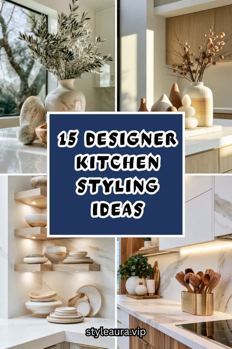 15 Designer Kitchen Styling Ideas That Make Counters Look Beautiful 21 15 Designer Kitchen Styling Ideas That Make Counters Look Beautiful