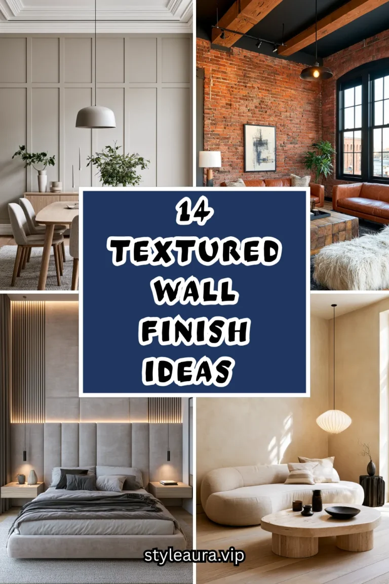 14 Textured Wall Finish Ideas Beyond Paint and Wallpaper