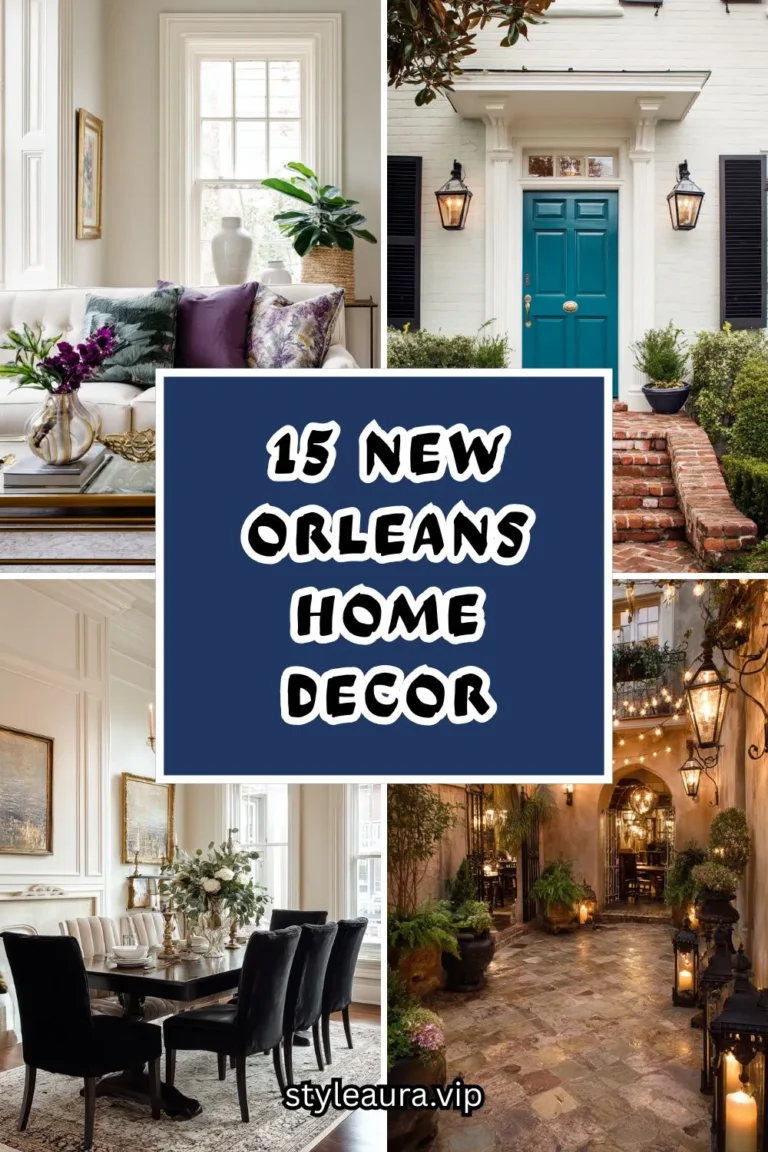 15 New Orleans Home Decor Ideas Full of History and Color 21 15 New Orleans Home Decor Ideas Full of History and Color