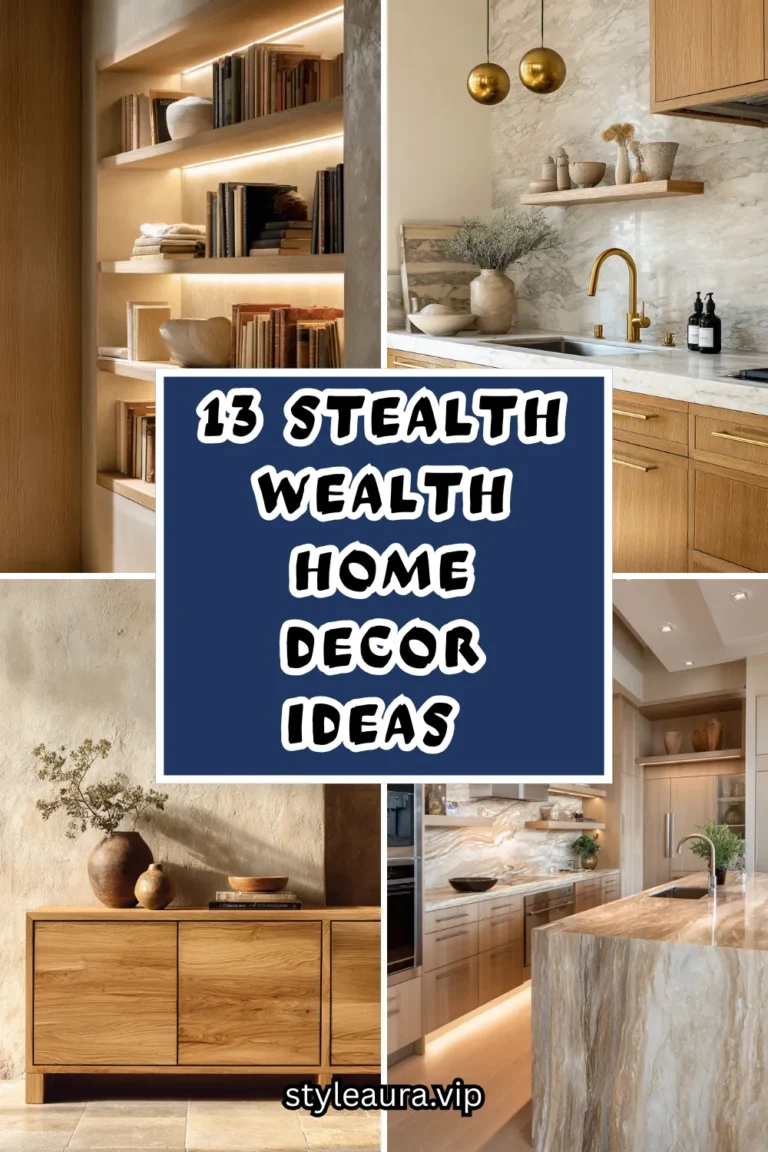 13 Stealth Wealth Home Decor Ideas for a Quietly Expensive Look 20 13 Stealth Wealth Home Decor Ideas for a Quietly Expensive Look
