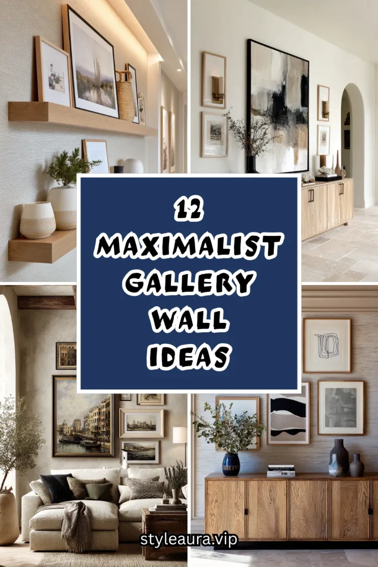 12 Maximalist Gallery Wall Ideas That Feel Curated, Not Chaotic