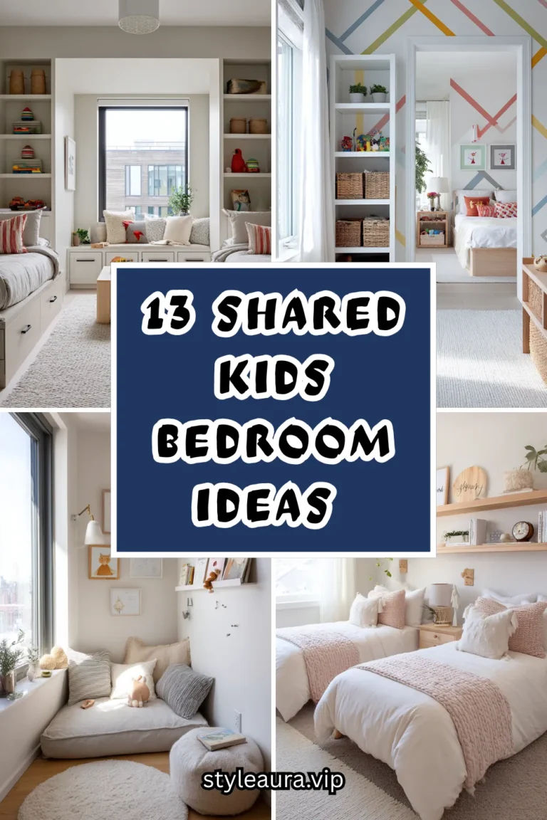 13 Shared Kids Bedroom Ideas That Give Each Child Their Own Space 2 13 Shared Kids Bedroom Ideas That Give Each Child Their Own Space