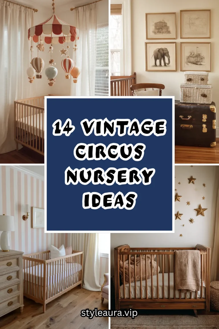14 Vintage Circus Nursery Ideas for a Whimsical Baby Room 21 14 Vintage Circus Nursery Ideas for a Whimsical Baby Room