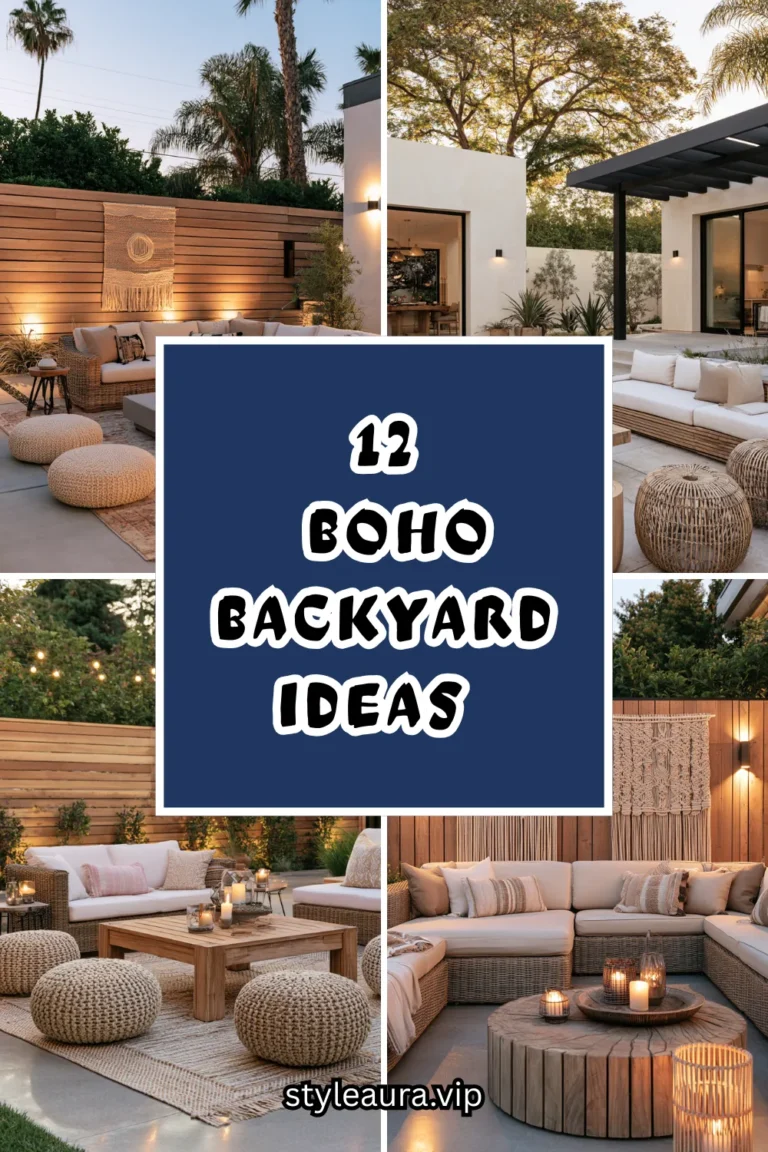 12 Boho Backyard Ideas to Try This Year 20 12 Boho Backyard Ideas to Try This Year