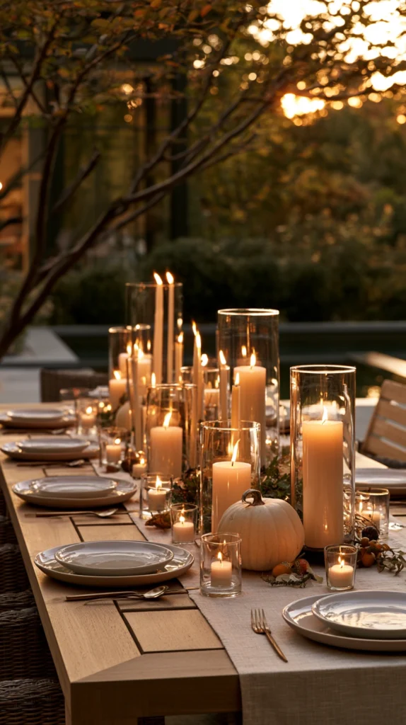14 Outdoor Fall Tablescape Ideas for Backyard Dinners 2 cf 1 2