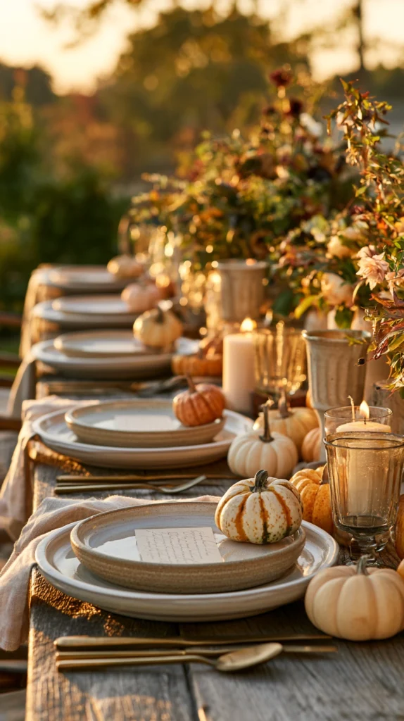 14 Outdoor Fall Tablescape Ideas for Backyard Dinners 14 cf 13 2