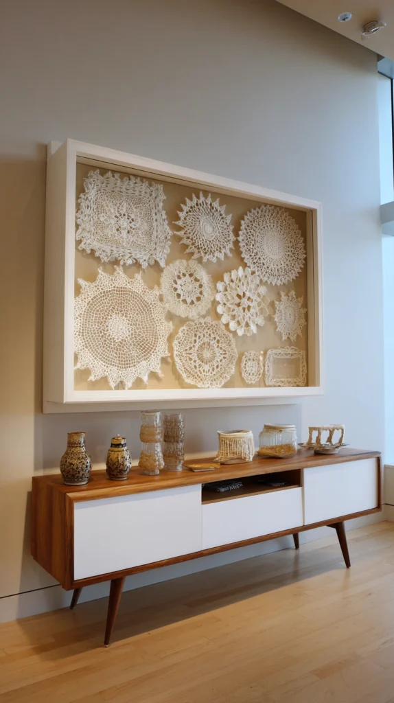 13 Lace and Doily Decor Ideas for a Romantic, Feminine Space 14 dc 13 3