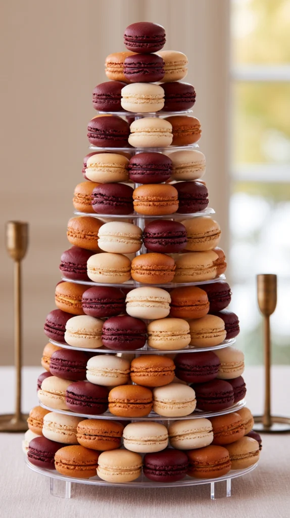10 Wedding Macaron Tower Ideas for a French-Inspired Party 9 dc 8 5