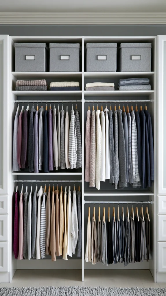 13 Fall Closet Organization Ideas to Start the Season Right 12 de 11 1