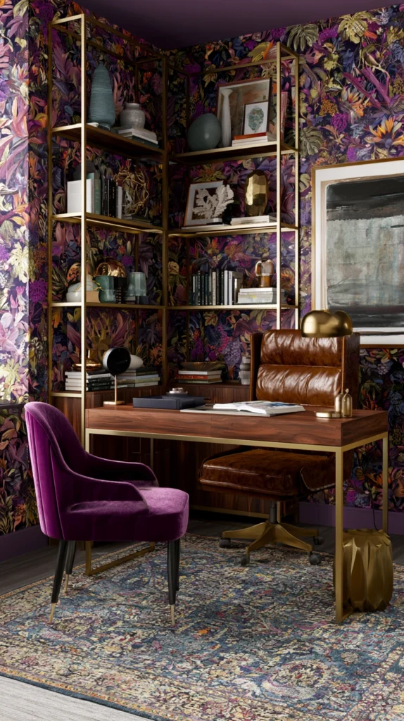 15 Maximalist Home Office Ideas for Creative Workers 12 de 11