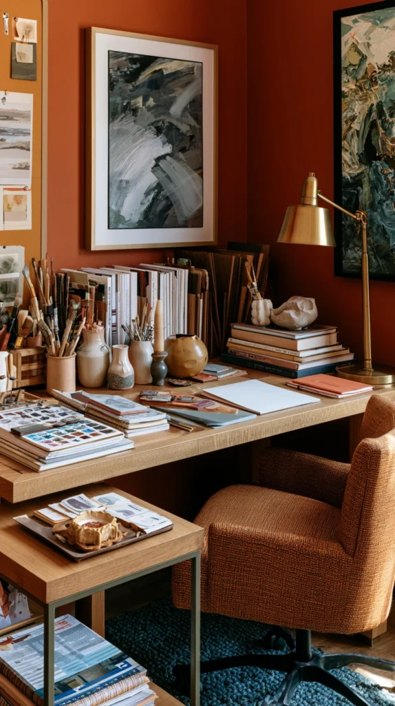 15 Maximalist Home Office Ideas for Creative Workers 5 de 4