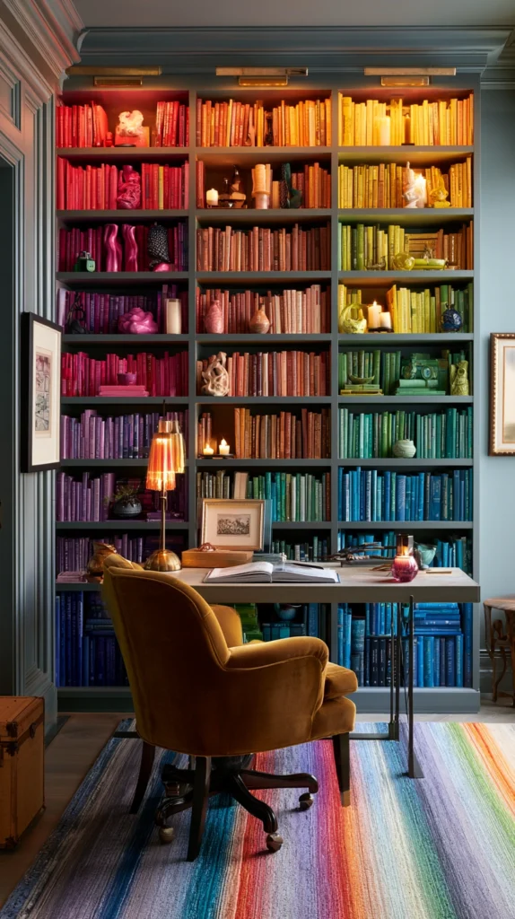 15 Maximalist Home Office Ideas for Creative Workers 10 de 9