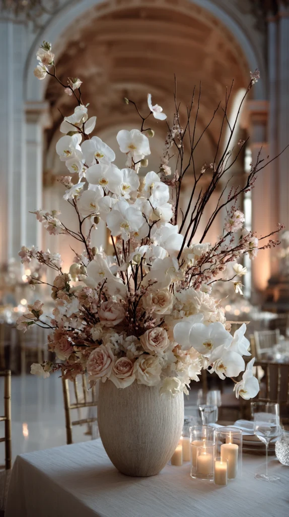 15 Tall Wedding Centerpiece Ideas for Grand Receptions 11 df 10 7