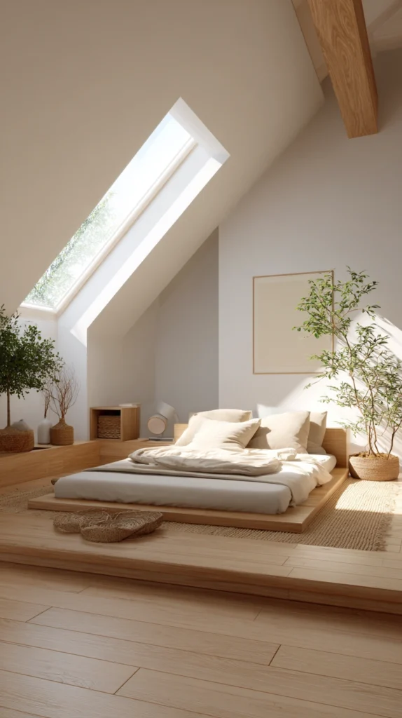14 Sloped Ceiling Bedroom Ideas That Turn a Flaw Into a Feature 13 df 12 3