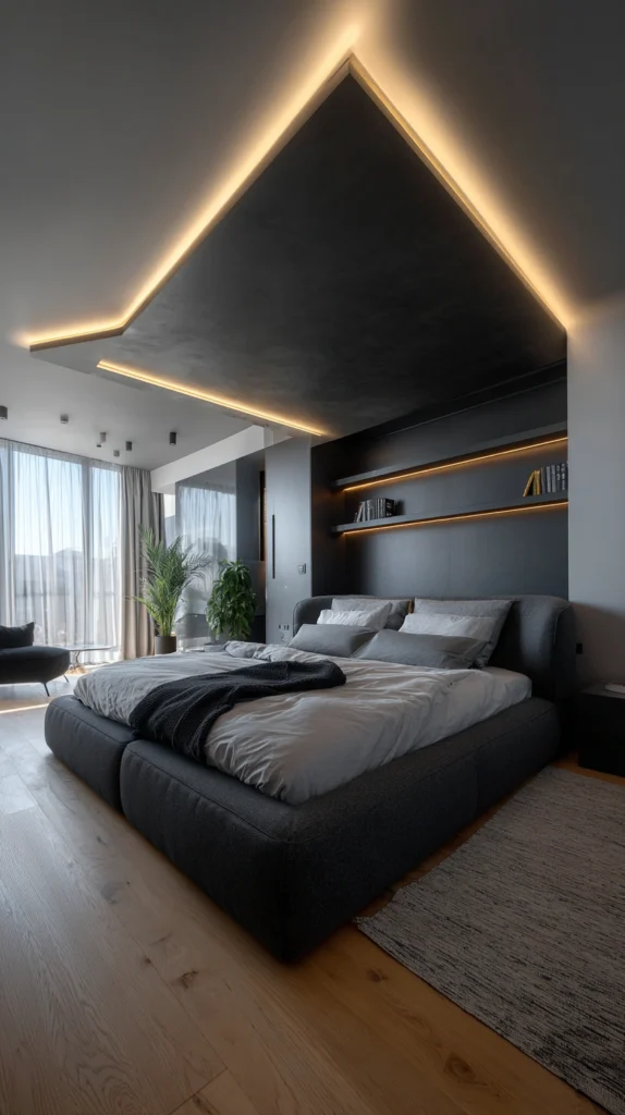 14 Sloped Ceiling Bedroom Ideas That Turn a Flaw Into a Feature 14 df 13 3