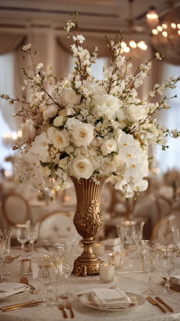15 Tall Wedding Centerpiece Ideas for Grand Receptions 14 df 13 6