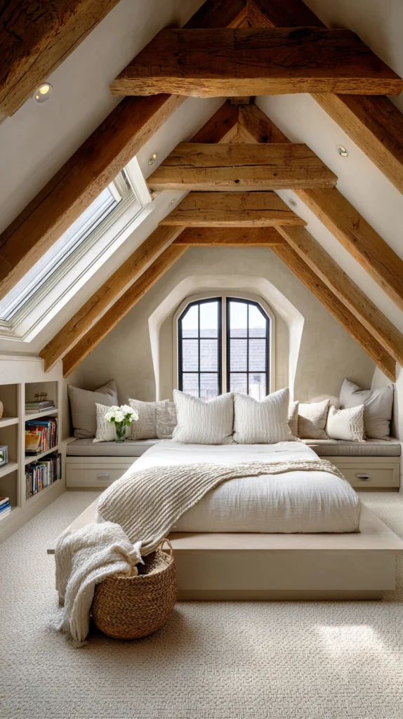 14 Sloped Ceiling Bedroom Ideas That Turn a Flaw Into a Feature 15 df 14 3