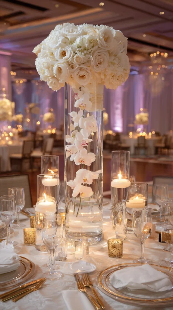 15 Tall Wedding Centerpiece Ideas for Grand Receptions 3 df 2 7