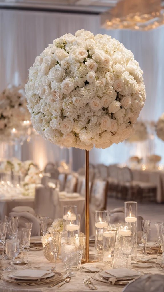 15 Tall Wedding Centerpiece Ideas for Grand Receptions 6 df 5 7