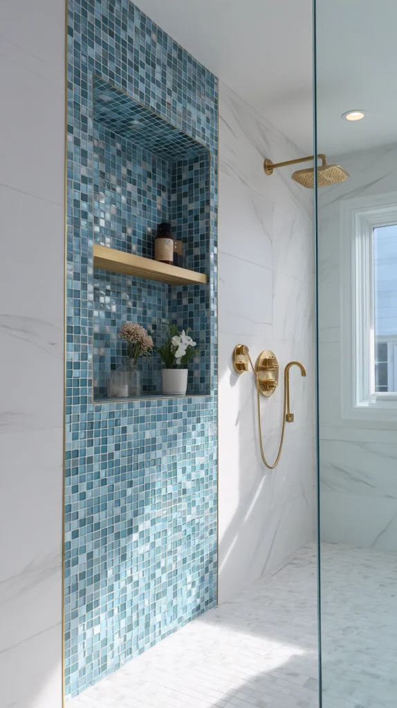 15 Blue Accent Bathroom Ideas for Subtle Color and Character 2 dg 1