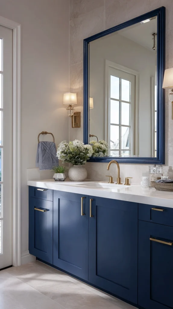 15 Blue Accent Bathroom Ideas for Subtle Color and Character 12 dg 11