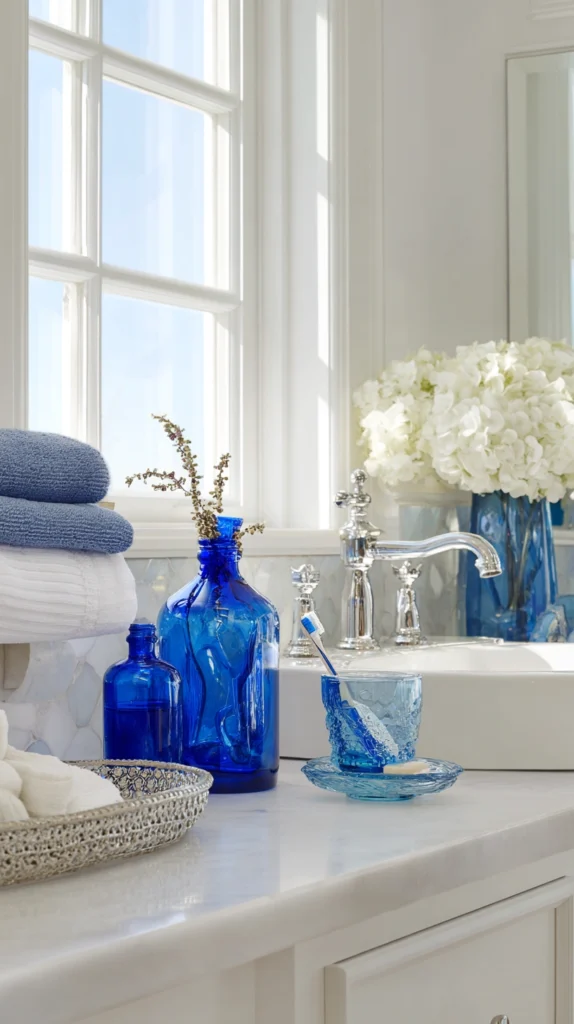 15 Blue Accent Bathroom Ideas for Subtle Color and Character 13 dg 12