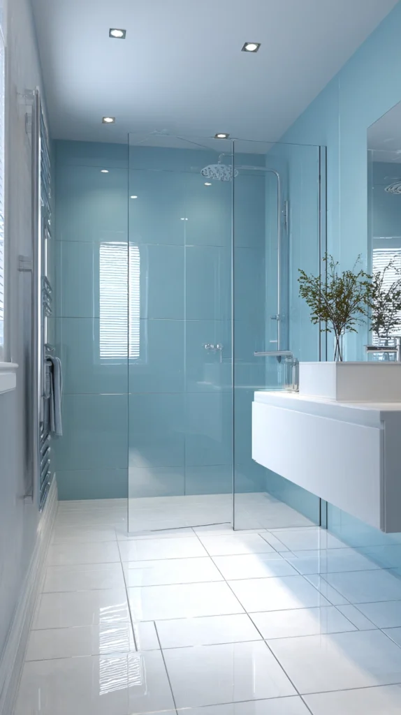15 Blue Accent Bathroom Ideas for Subtle Color and Character 6 dg 5
