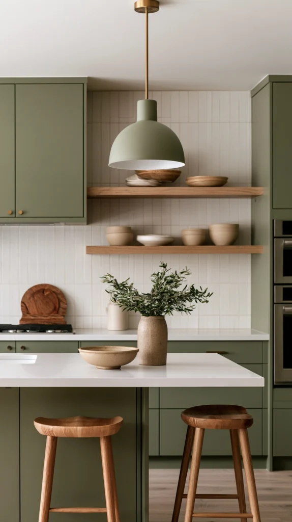 15 Green Kitchen Cabinet Ideas for a Fresh Bold Look 12 ds 11 2