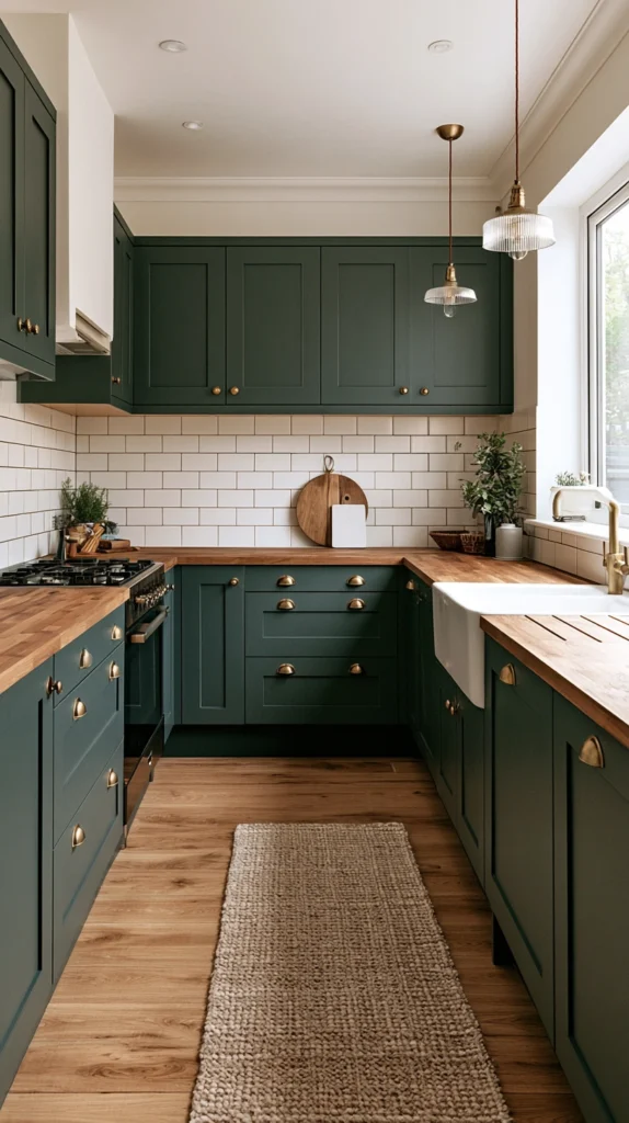 15 Green Kitchen Cabinet Ideas for a Fresh Bold Look 14 ds 13 2