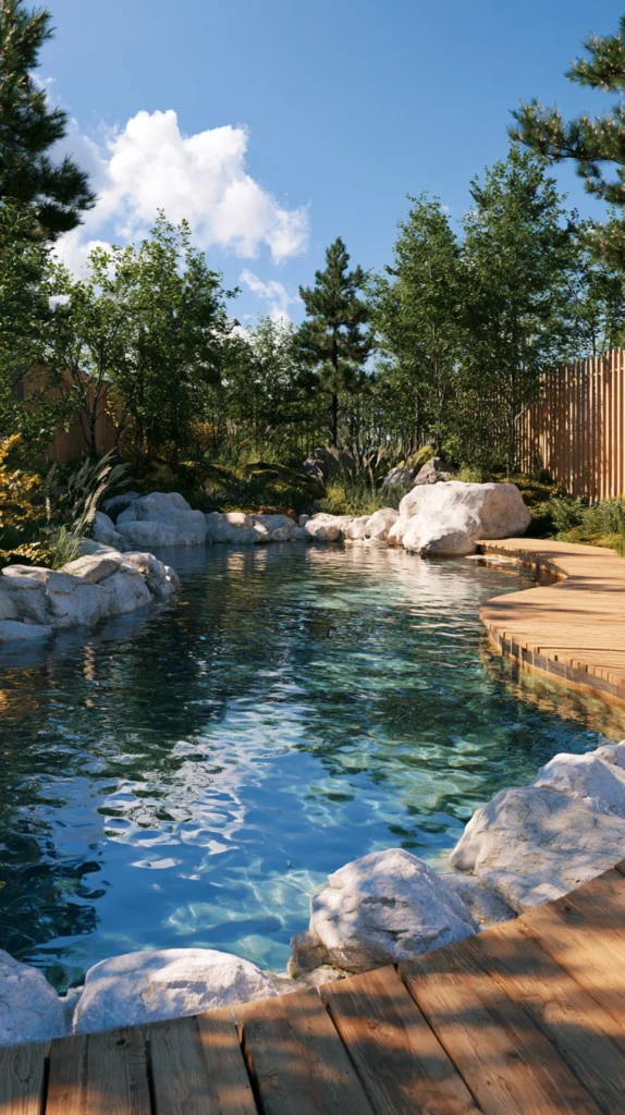 13 Beautiful Fish Pond Backyard Ideas for a Peaceful Outdoor Escape 4 ds 3 1