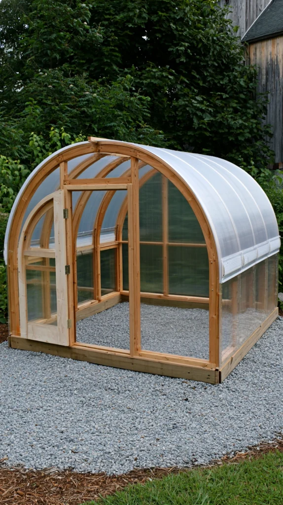 13 Small Backyard Greenhouse Ideas on a Budget 14 dw 13