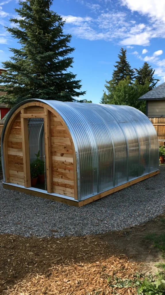 13 Small Backyard Greenhouse Ideas on a Budget 8 dw 7