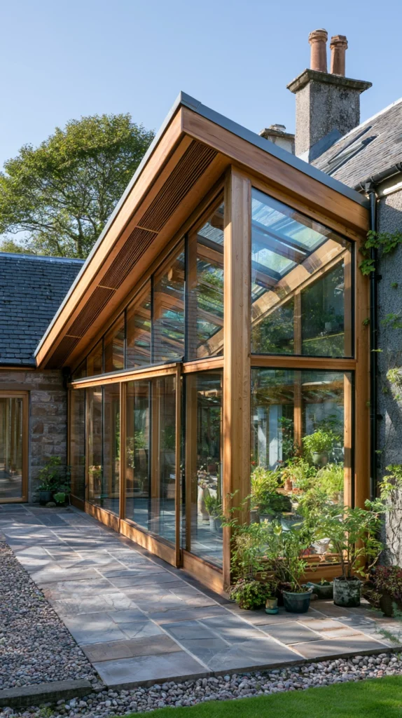 14 Attached Greenhouse Ideas That Connect to Your Home Beautifully 2 ed 1